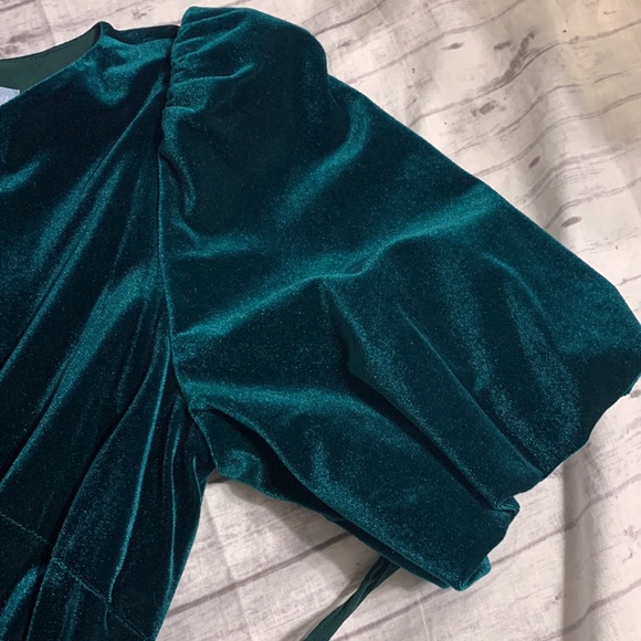 NWT Antonio Melani x Nicola Bathie Julianna Velvet Dress - Picture 9 of 12